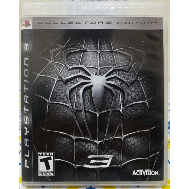 Spider-Man 3 Collector's Edition, jogo original para ps3 mídia física, com  manual | Shopee Brasil