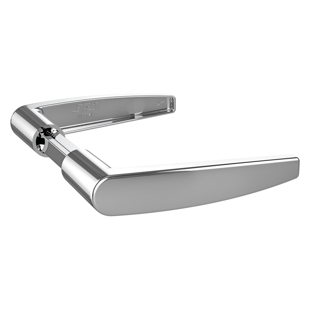 Maçaneta Para Fechadura Cromada Universal Modelo 33 Stam em Oferta na Shopee