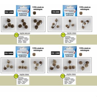 Anteninha Empanada Barão - Chifrinho -  Formato Ração -  Anzol Sasame - Varios Tamanhos - Claro/escuro - Tambaqui Pacu em Oferta na Shopee