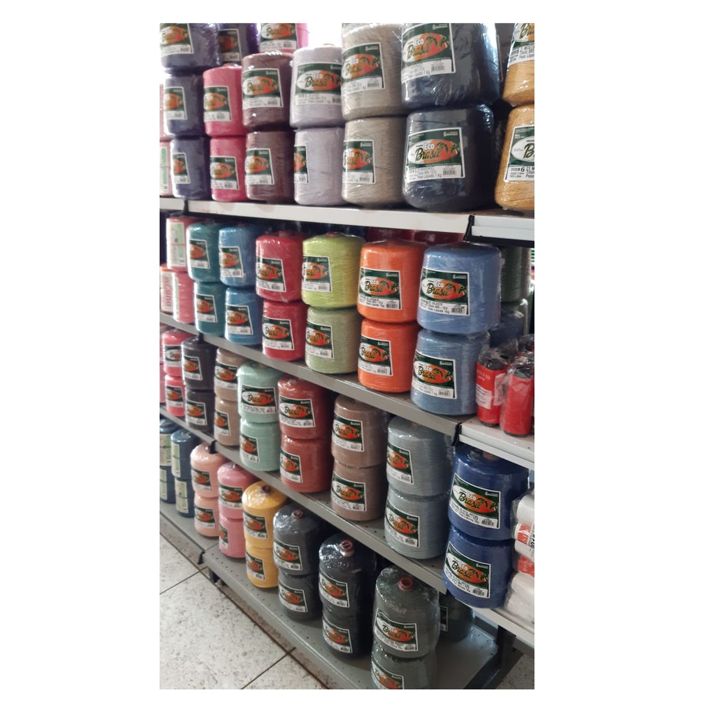 Eco Brasil Fio 8 Soberano - 1 KG Soberano Barbantes em Oferta na Shopee