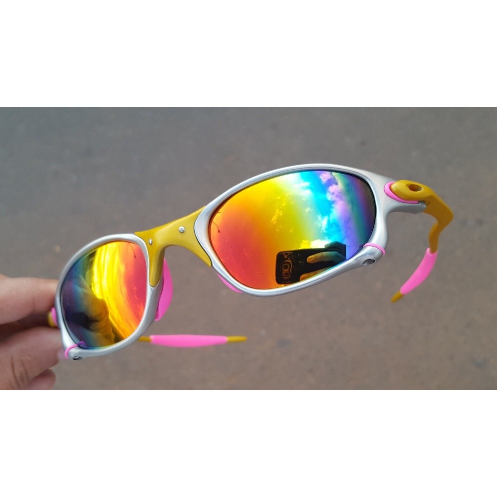Óculos de sol oakley juliet neymar - R$ 99.99, cor Branco (polarizado)  #99517, compre agora