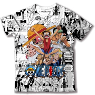 Camiseta camisa Blusa anime One Piece Monkey D Luffy Anime Mangá modelo tamanhos adulto e infantil em Oferta na Shopee