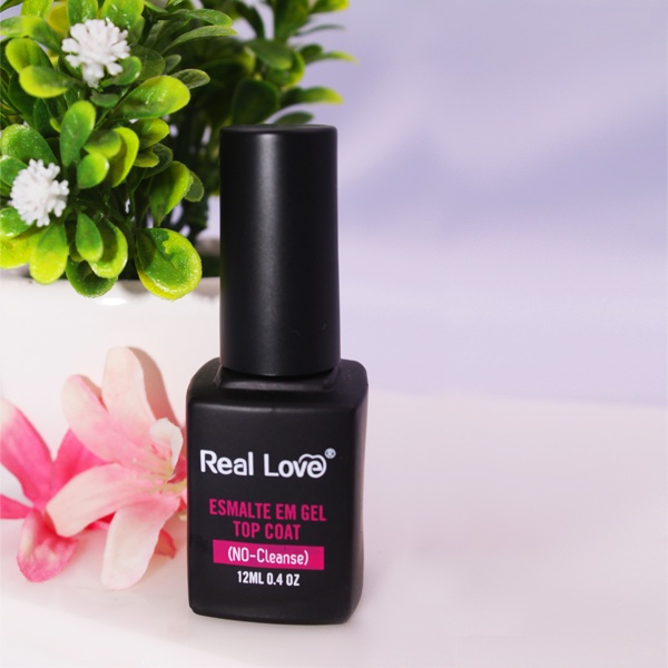 Esmalte em Gel Top Coat NO-Cleanse - Real Love