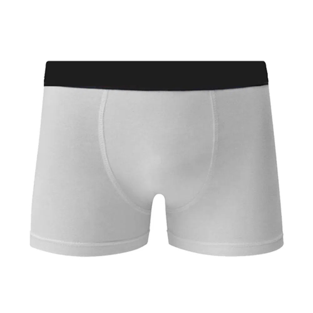 Cueca Boxer Algodão Cotton Branca Confortável C5 em Oferta na Shopee