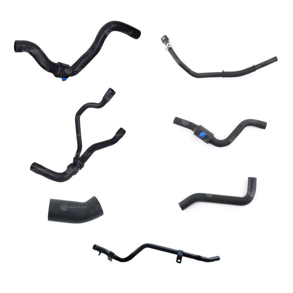 Conjunto 6 Tubeiras + Cano Strada 1.8 16v Etorq Manual 51901177