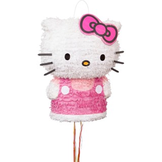 Pinhata Hello Kitty com bastão e máscara - Pinhatas Nacionais em Oferta na Shopee