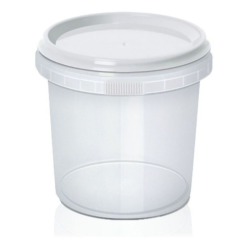 Pote Redondo Com Lacre Bolo No Pote Descartável 220ml Embalagem 100 unid Não Vaza BPA Free Sorvete Mel