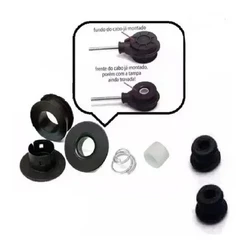 Kit Bucha Terminal Cabo Engate Marchas Fiat Punto