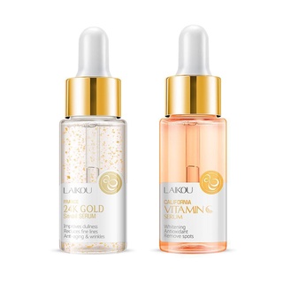 Lacco Essence Ácido Hialurônico Flor De Cerejeira Vitamina C24k Líquido De Caracol Ouro