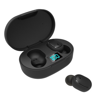 E6S Fone De Ouvido Bluetooth 5.0 Estéreo Sem Fio Com Cancelamento De Ruído