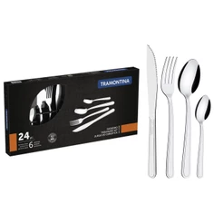 Faqueiro Buzios 24 Peças em Aço Inox Tramontina - 23799071