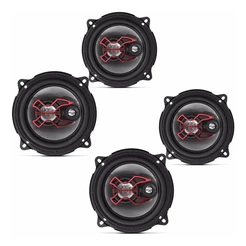 Kit 4 Alto Auto Falantes Bravox B3x50x + 5 Polegadas Som
