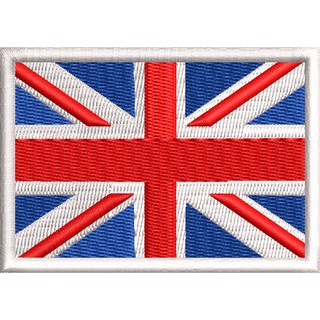 Patch Bordado Termocolante Bandeira Reino Unido