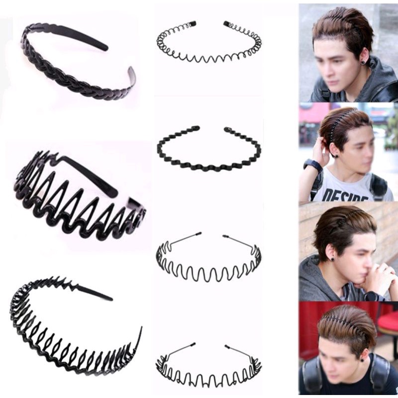 Tiara Masculina Preta (2 unidade) Shopee Brasil