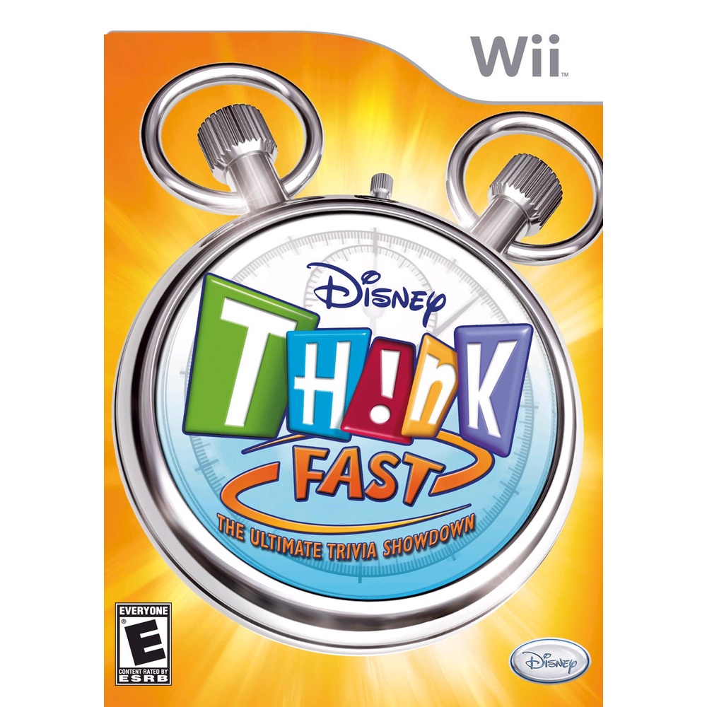 Disney Think Fast - wii