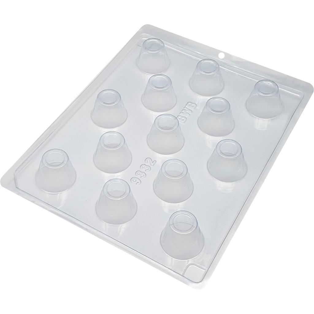 1~10 Forma Simples Copinho Licor9332 em Acetato BWB Para Bombom e Doces de Chocolate e Confeitaria Páscoa em Oferta na Shopee