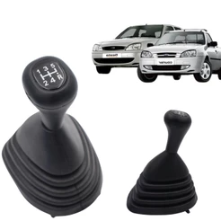 Kit Manopla Coifa do Câmbio Fiesta Street 2001/2006 Courier 2001/2013