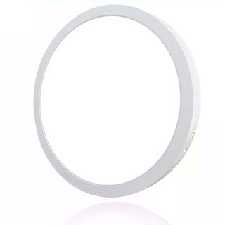 Painel Plafon Led 18w Redondo Sobrepor Branco Frio Decoração Casa Loja Gesso Teto