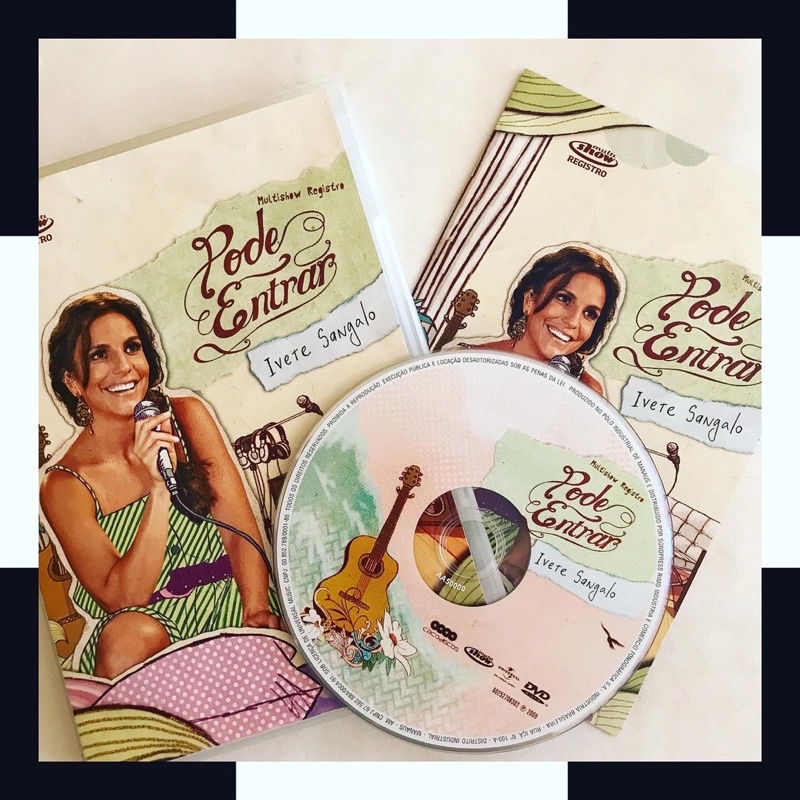 DVD IVETE SANGALO - PODE ENTRAR (PART: Maria Bethânia, Lulu Santos, Aviões do Forró, Saulo Fernandes)