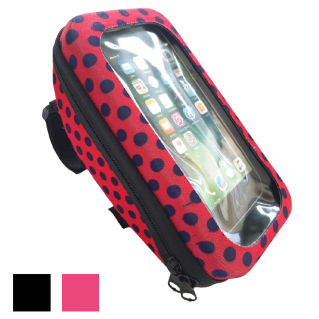 Suporte Guidão Bike Porta Celular Objeto Ciclismo Moto Bolsa Bag Smartphone Bicicleta