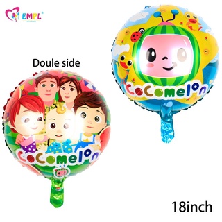 Balão De Filme De Alumínio De 18 Polegadas Para Menino Festa De Aniversário Infantil Decorado