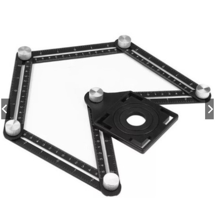 Régua Multi Ângulos Para Cortar Piso Azulejo Azulegista