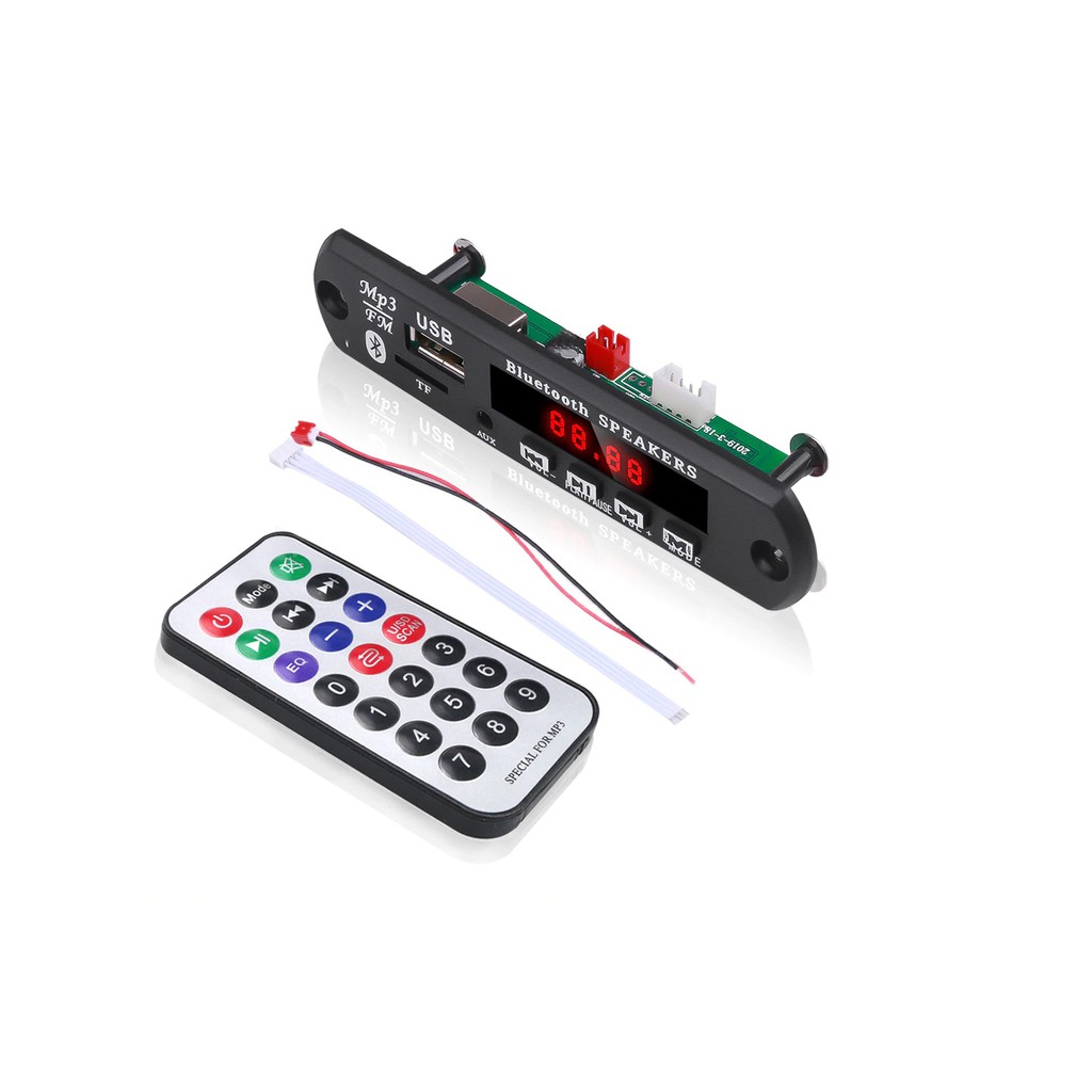 Placa Mp3 Player Para Caixa Ativa Usb Sd Bluetooth Fm
