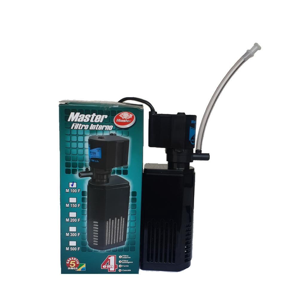 Filtro Interno com Bomba 100L/h Aquario pequeno 35 litros