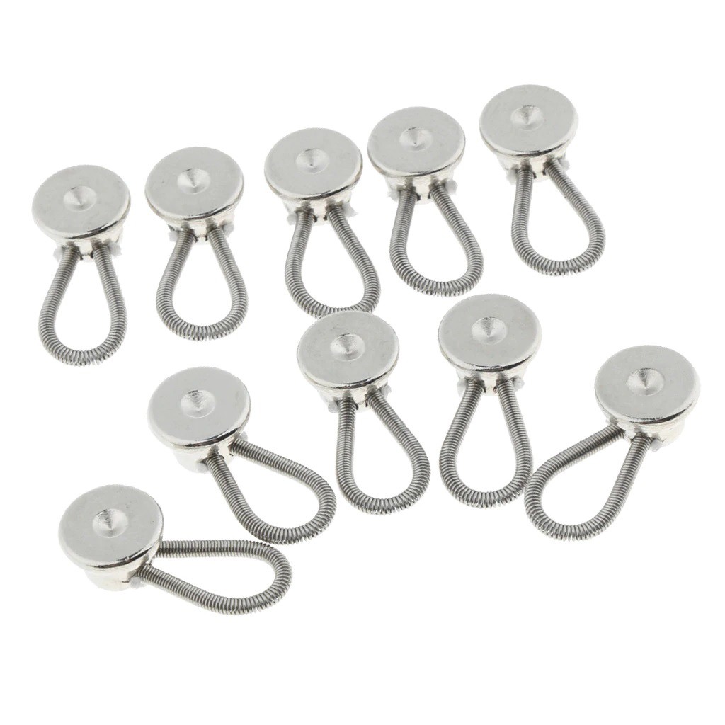Botão Extensor Alagrador de Colarinho 10 unidades