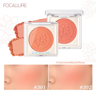 Focallure Blush Natural # Jasminemeetsrose Pigmento Alto Suavemente