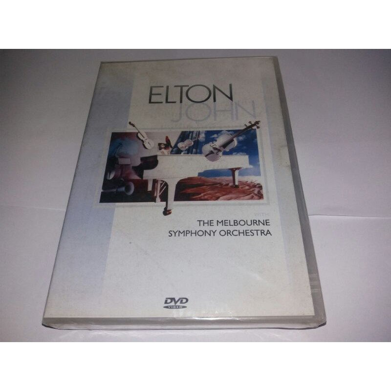 Dvd - Elton John - The Melbourne Symphony Orchestra - Live 1986 - Lacrado