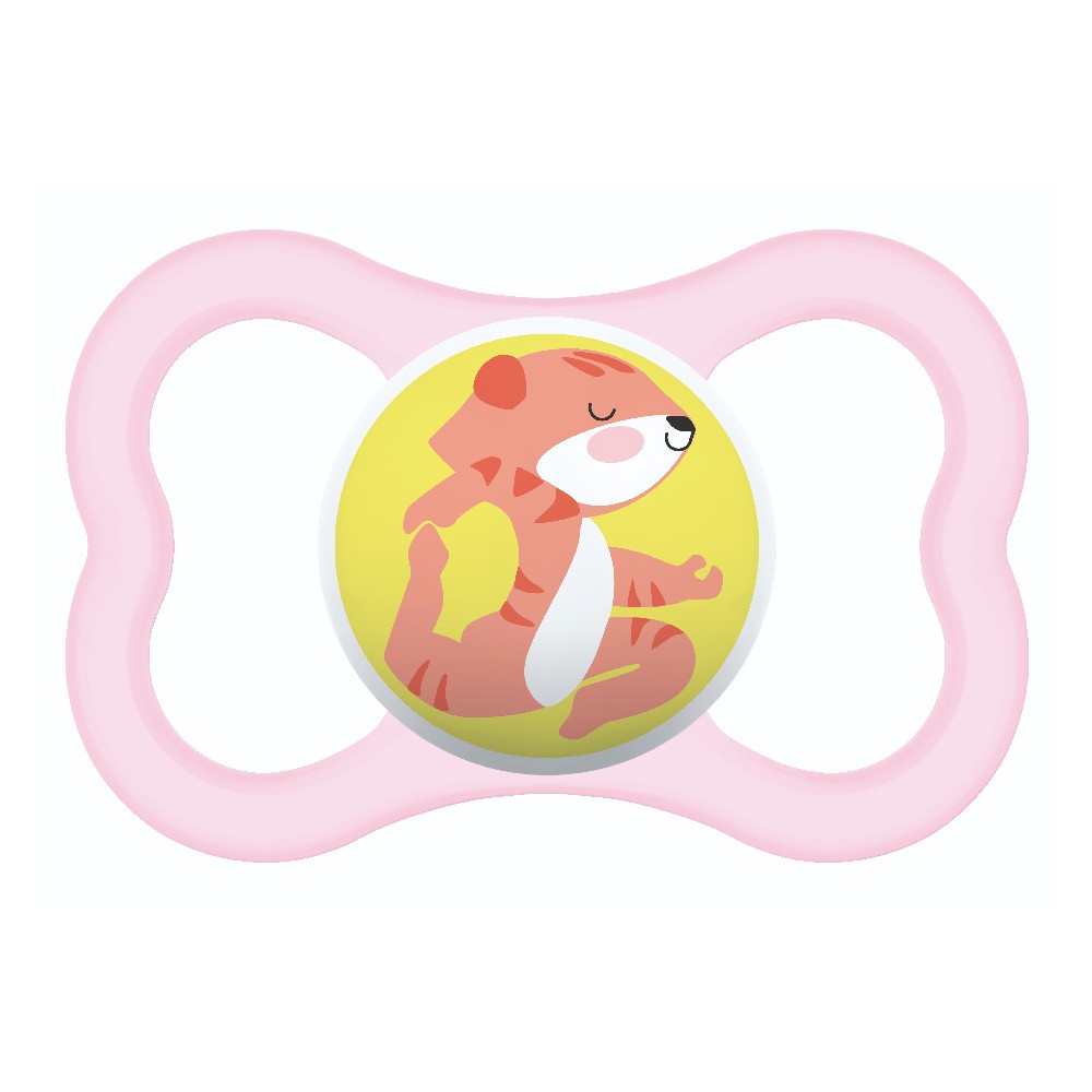 Chupeta Bico de Silicone Air 16M+ Rosa - MAM em Oferta na Shopee