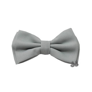 Gravata Borboleta Cinza Infantil Ref BI81