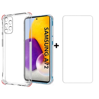 Capa Case Anti Queda Samsung Galaxy A72 + Pelicula de Vidro temperado
