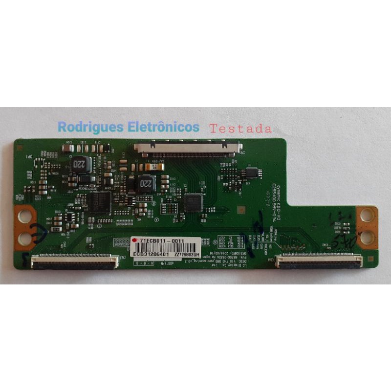 Placa T-con Tcon TV Philips 43PFG5000  6870C-0532A