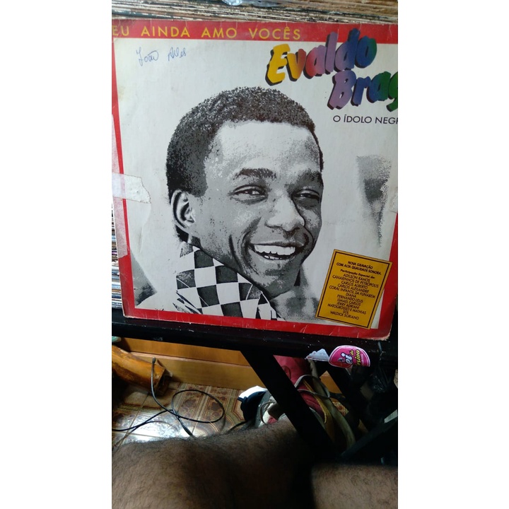 LP Evaldo Braga Eu Ainda Amo Vocês(1987) Polydor Com Encarte