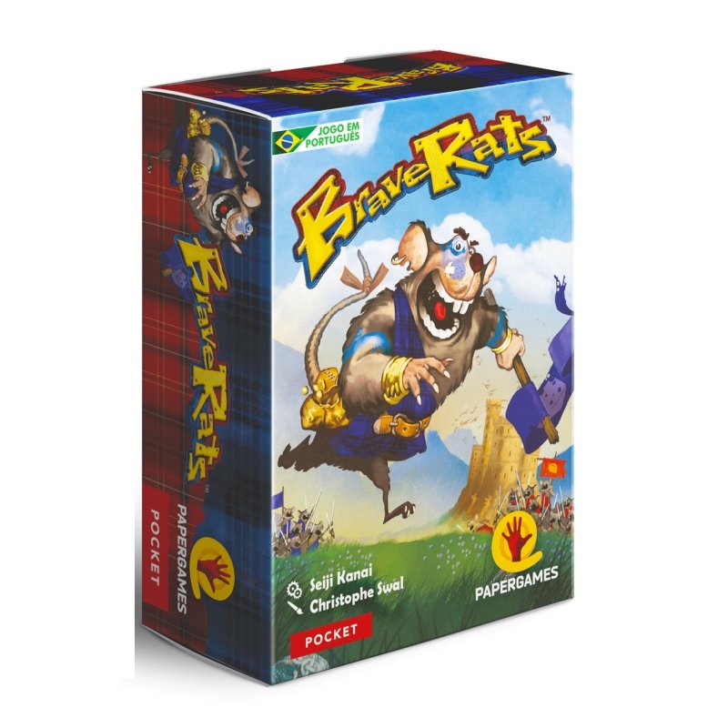 Brave Rats - Jogo de Cartas - Original - Papergames
