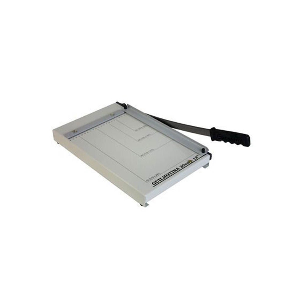 Guilhotina Refiladora Facão de Mesa 30cm A4 Capacidade 20 fls