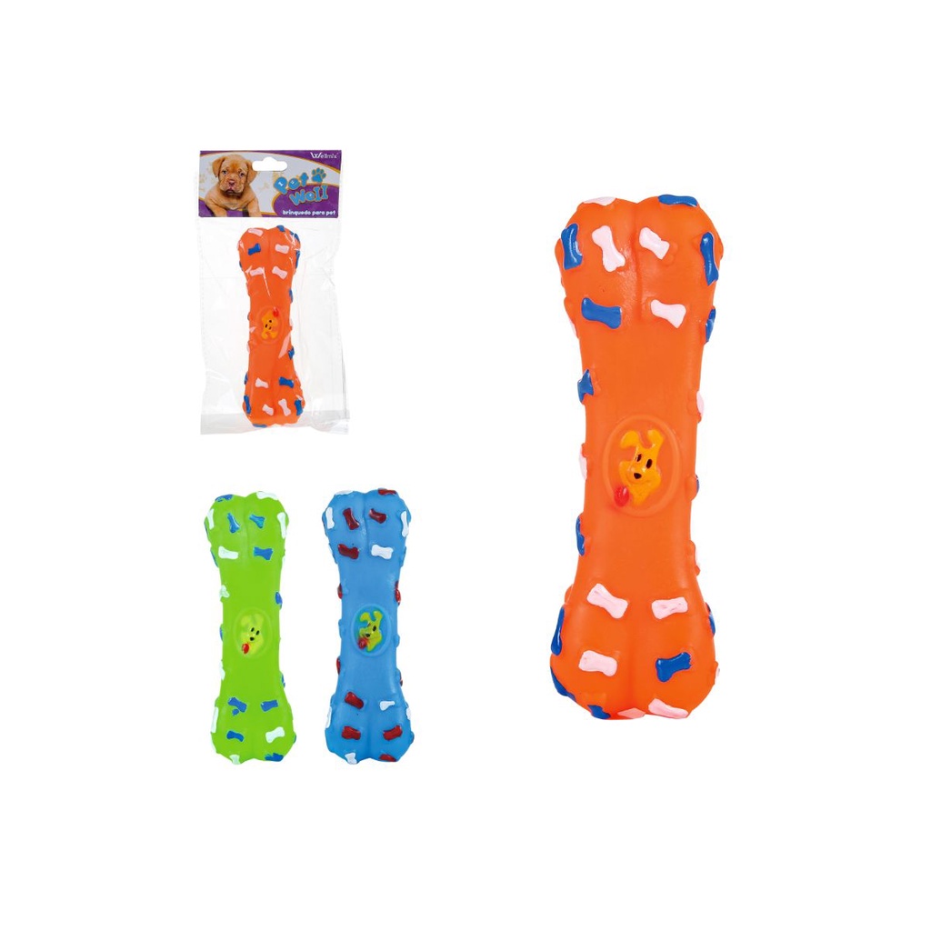 Ossinho Mordedor Massageador Brinquedo para Cachorro em Oferta na Shopee