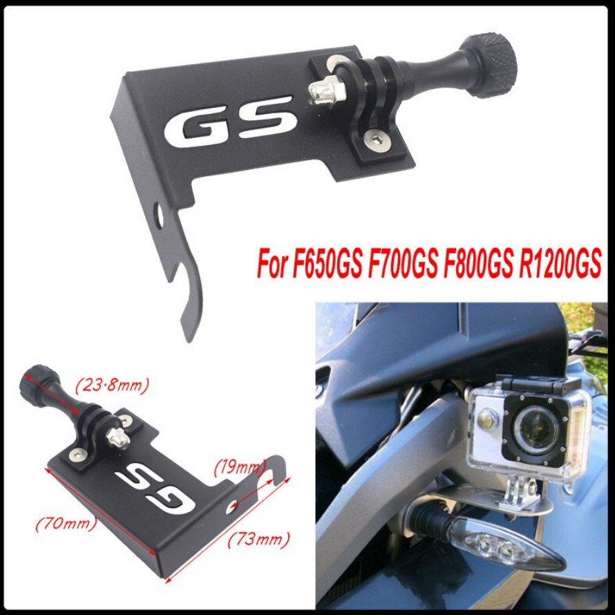 Suporte Go Pro Gopro Pisca Bmw F650GS / F700GS / F800GS / F850GS / R1200gs R 1200 Gs R1200 Gs Lc