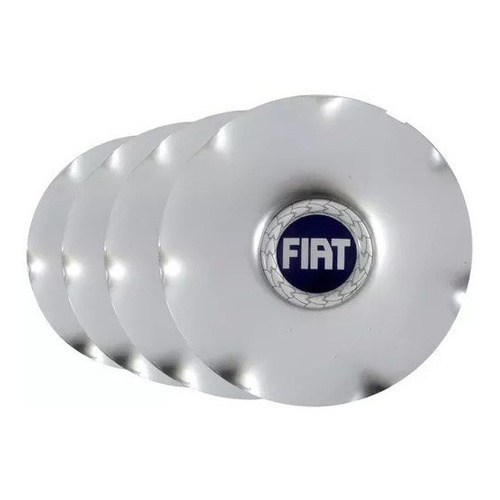 Jogo Calota Centro Miolo Roda Esportiva Fiat Brava Elx Stilo