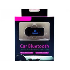 Adaptador Bluetooth Para Carro Microfone Wireless Receiver Lançamento caixa rosa