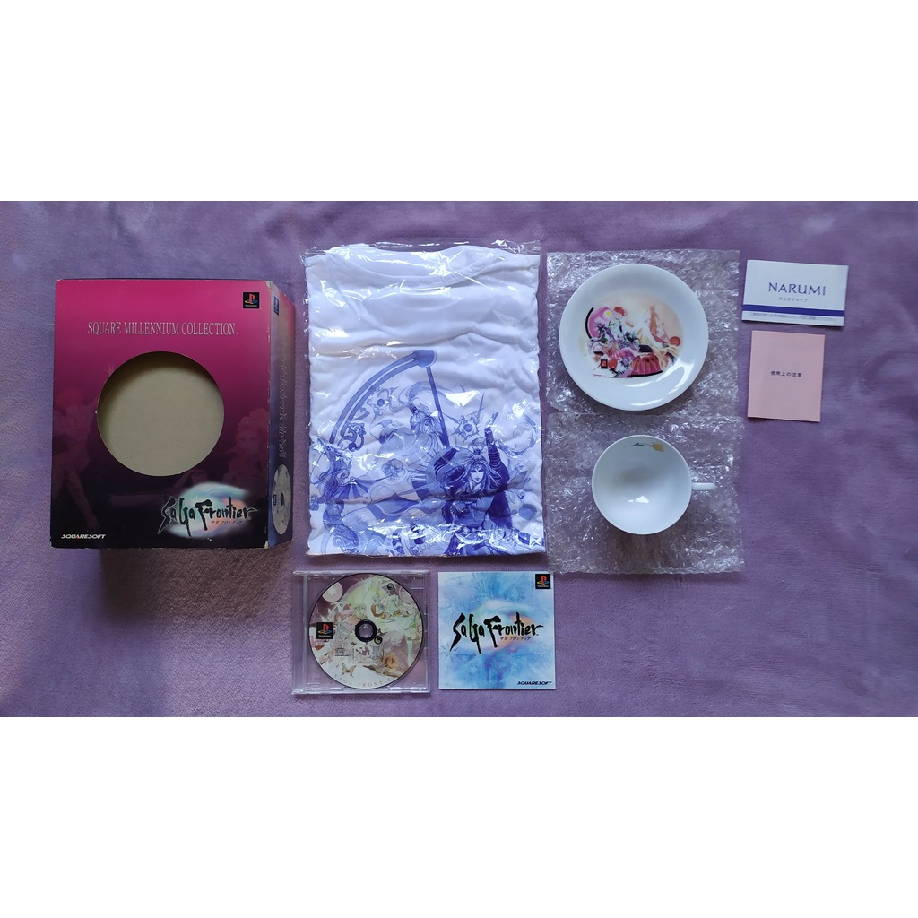 PS1 - Saga Frontier, Square Millenium Collection, Completo, japonês ...