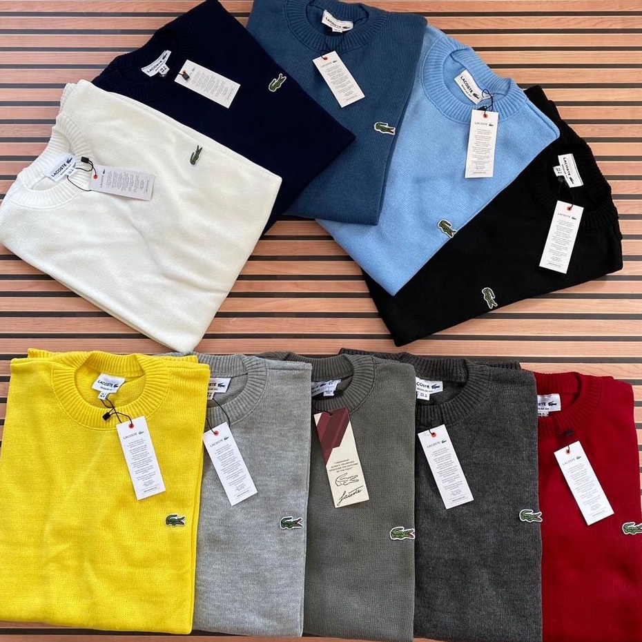 Sueter Suéter Masculino Lacoste Cor a Escolher