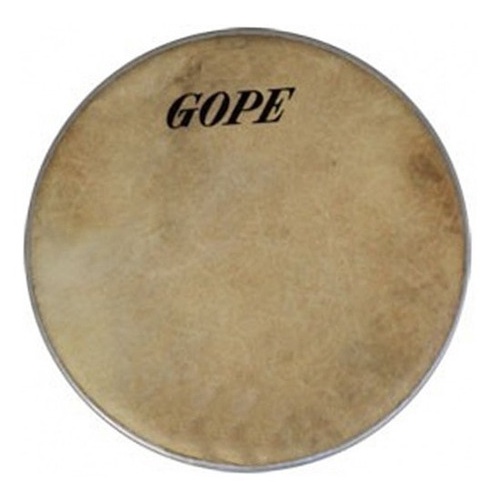 Pele Para Surdo 22 Polegadas De Couro Animal 1522c Gope