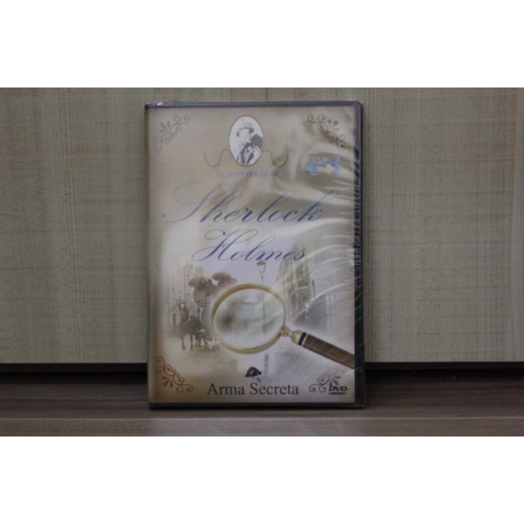 DVD Sherlock Holmes	- Arma Secreta - Lacrado