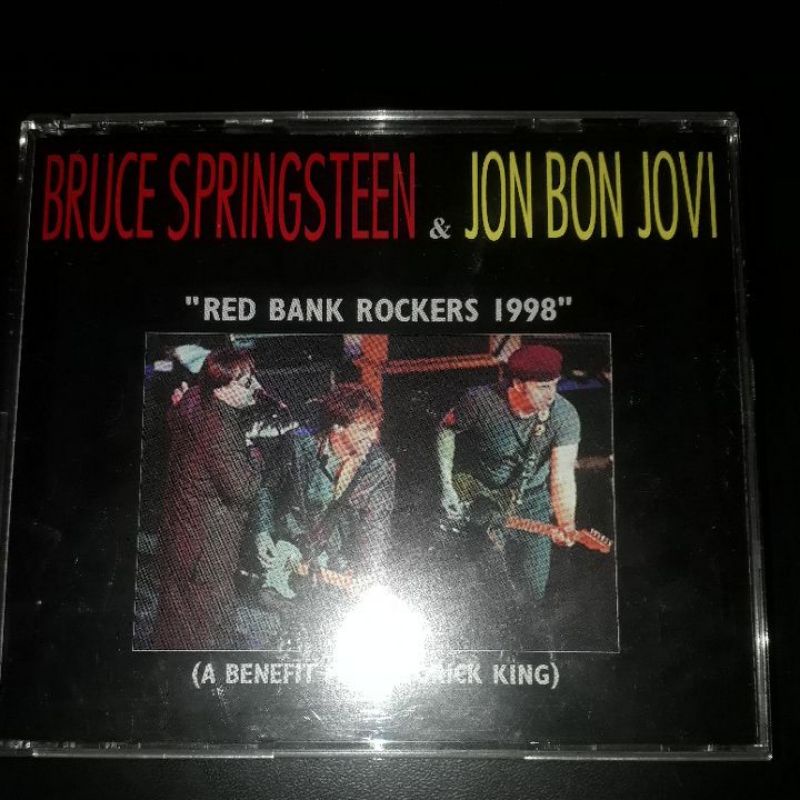 Bon Jovi & Bruce Springsteen - CDr Triplo Ao Vivo 1998