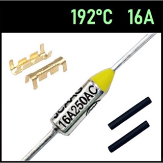 2 Fusível Térmico 16A TF192°C 192C 192°C 192 Graus 250V em Oferta na Shopee