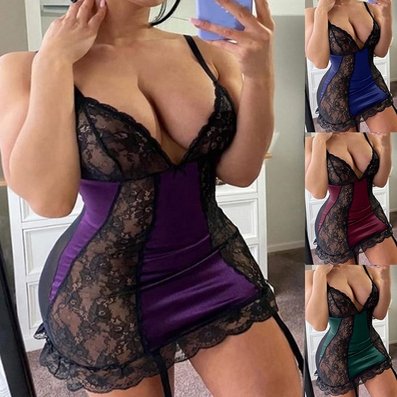 satin and lace lingerie