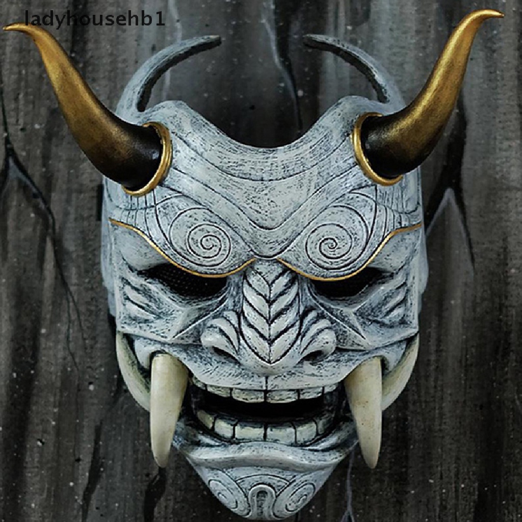 ladyhousehb1 Máscara De Disfarce Japonês Fantasma Hannya Para Fantasia